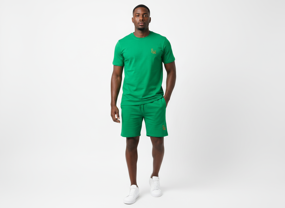 Ensemble Premium — T-Shirt & Short Vert