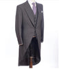 Création sur Mesure — Costume Gris Anthracite Queue de Pie 3 Pièces