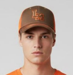 Casquette Signature - Orange & Marron